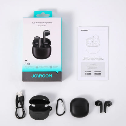 Kit mains libres Bluetooth Joyroom Funpods JR-FB1 Nouvelle Version, TWS, Noir