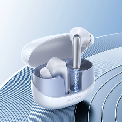 Bluetooth-Freisprecheinrichtung Joyroom Funpods JR-FN2, TWS, ANC, Weiß