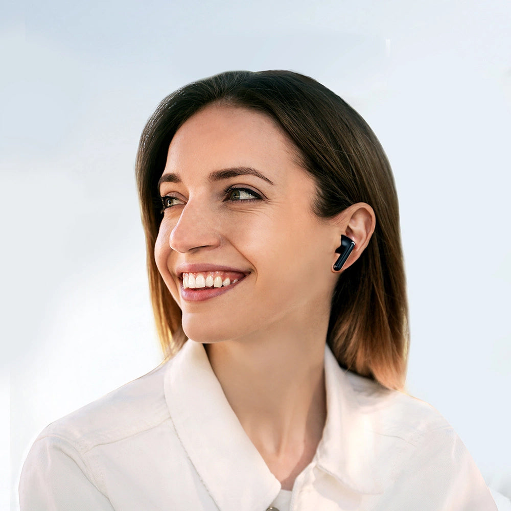 Bluetooth-Freisprecheinrichtung Joyroom Funpods JR-FB1, TWS, ANC, Schwarz