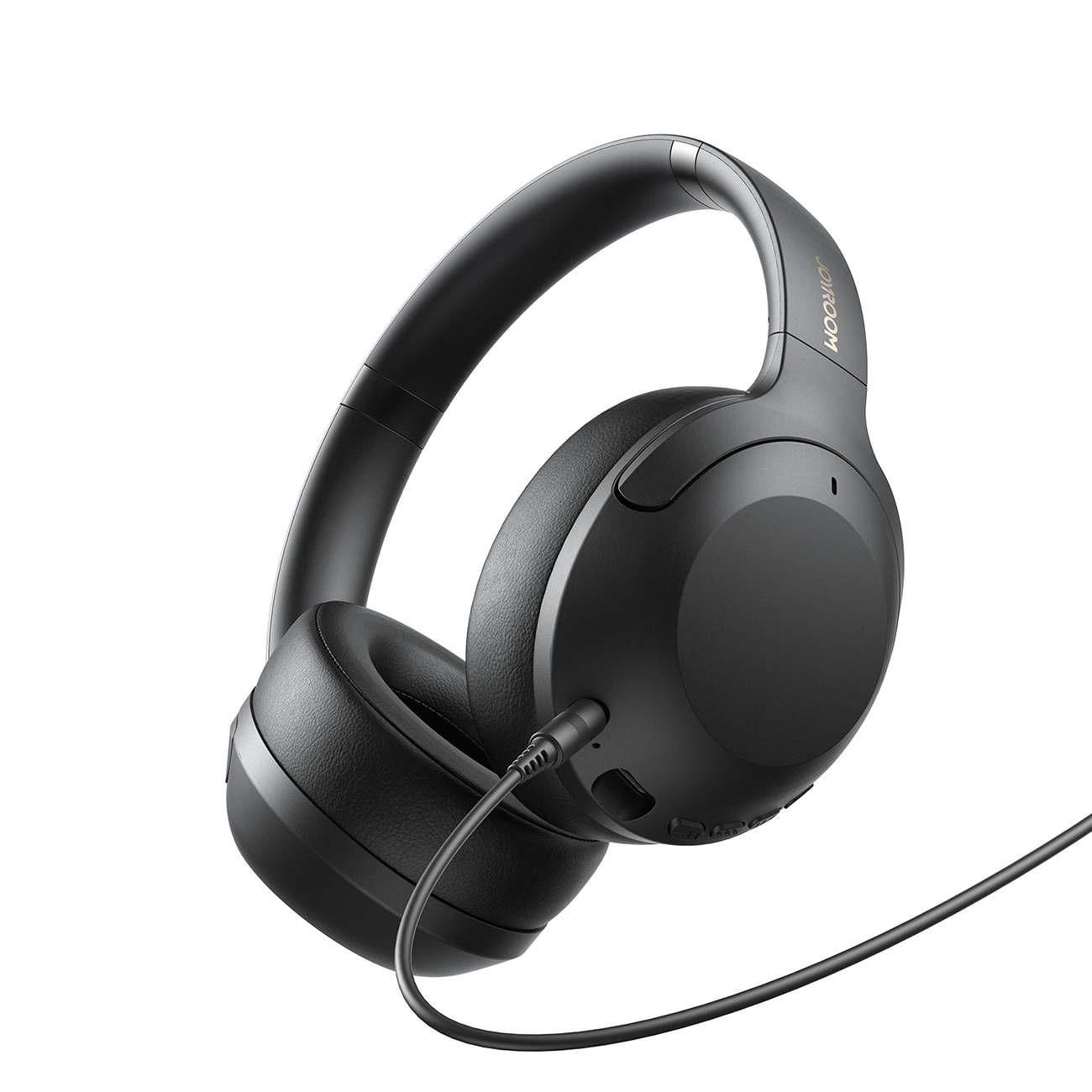 Bluetooth-Headset Joyroom JR-JH2, A2DP, ANC, Schwarz