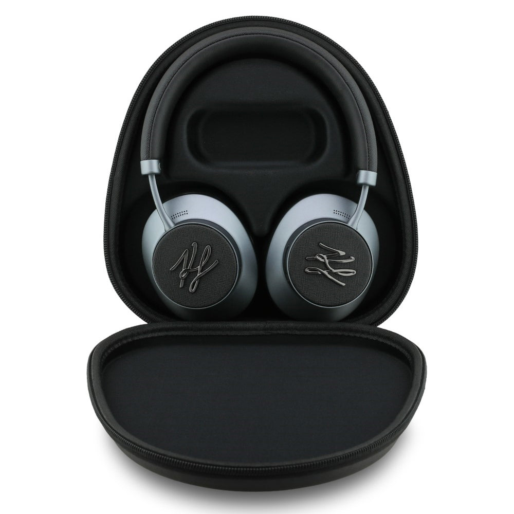 Handsfree Bluetooth Karl Lagerfeld Grained Initials, A2DP, ANC, Schwarz