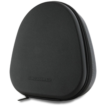 Handsfree Bluetooth Karl Lagerfeld Saffiano Elongated, A2DP, ANC, Grau