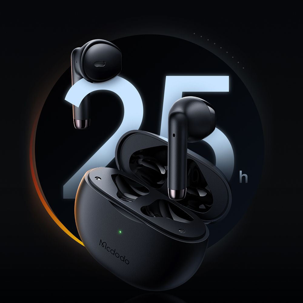 Handsfree Bluetooth McDodo HP-8031 B01, TWS, Schwarz