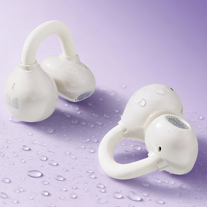 Kit mains libres Bluetooth Monster AirClip AC200, TWS, Crème Clair
