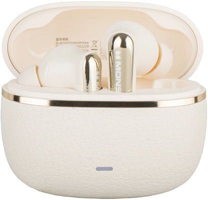 Kit mains libres Bluetooth Monster Clarity 200, TWS, ANC, Crème Clair