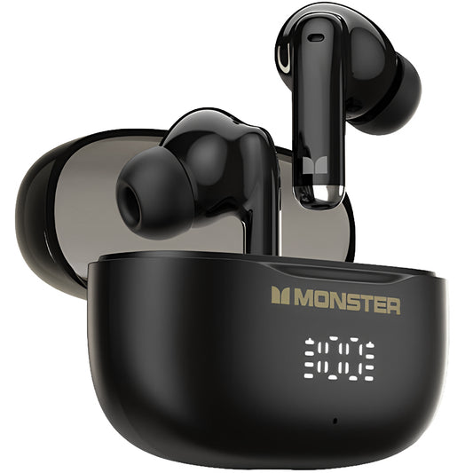 Kit mains libres Bluetooth Monster N-Lite 300, TWS, Noir