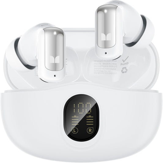 Kit mains libres Bluetooth Monster N-Lite 217, TWS, Blanc