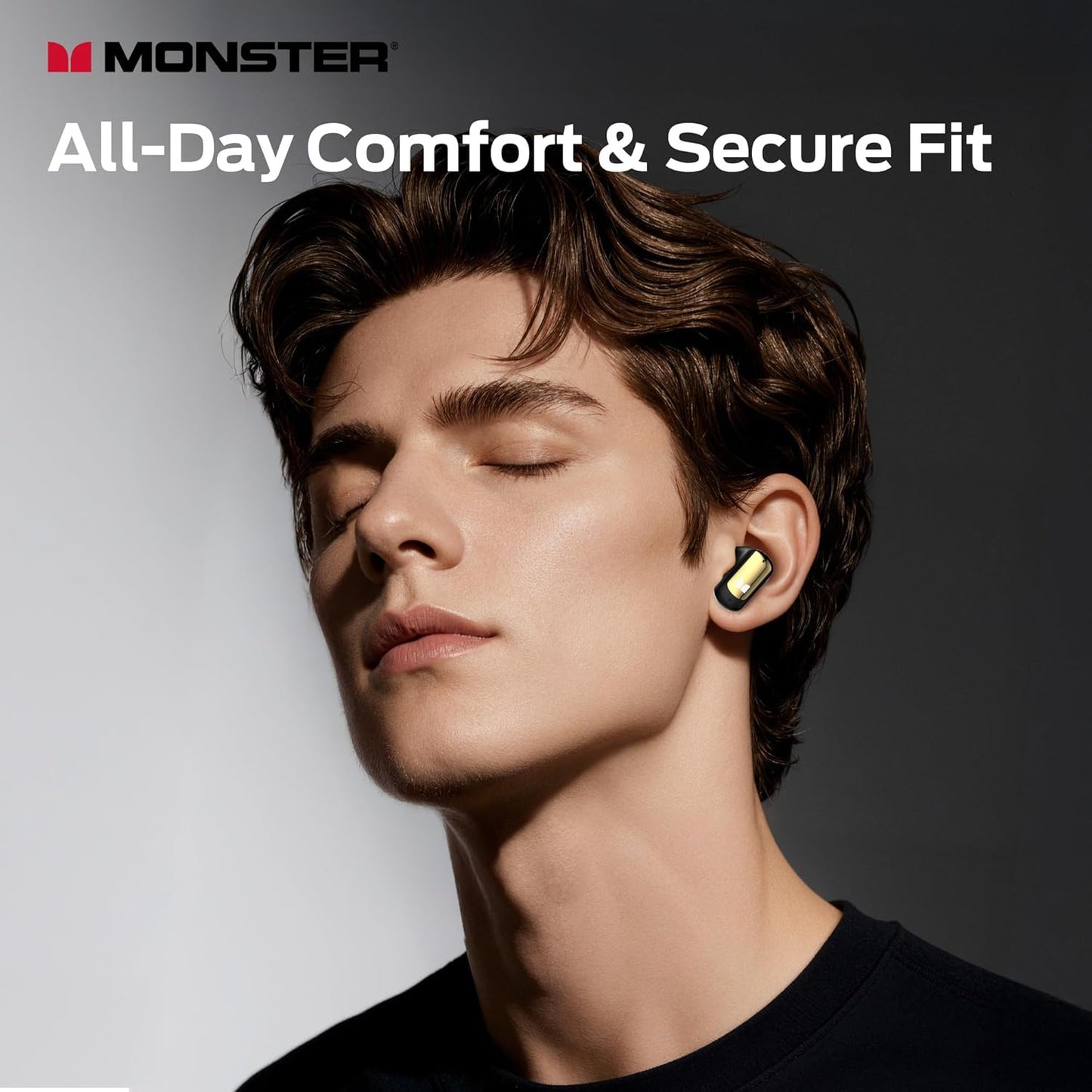 Bluetooth-Headset Monster N-Lite 217, TWS, Schwarz