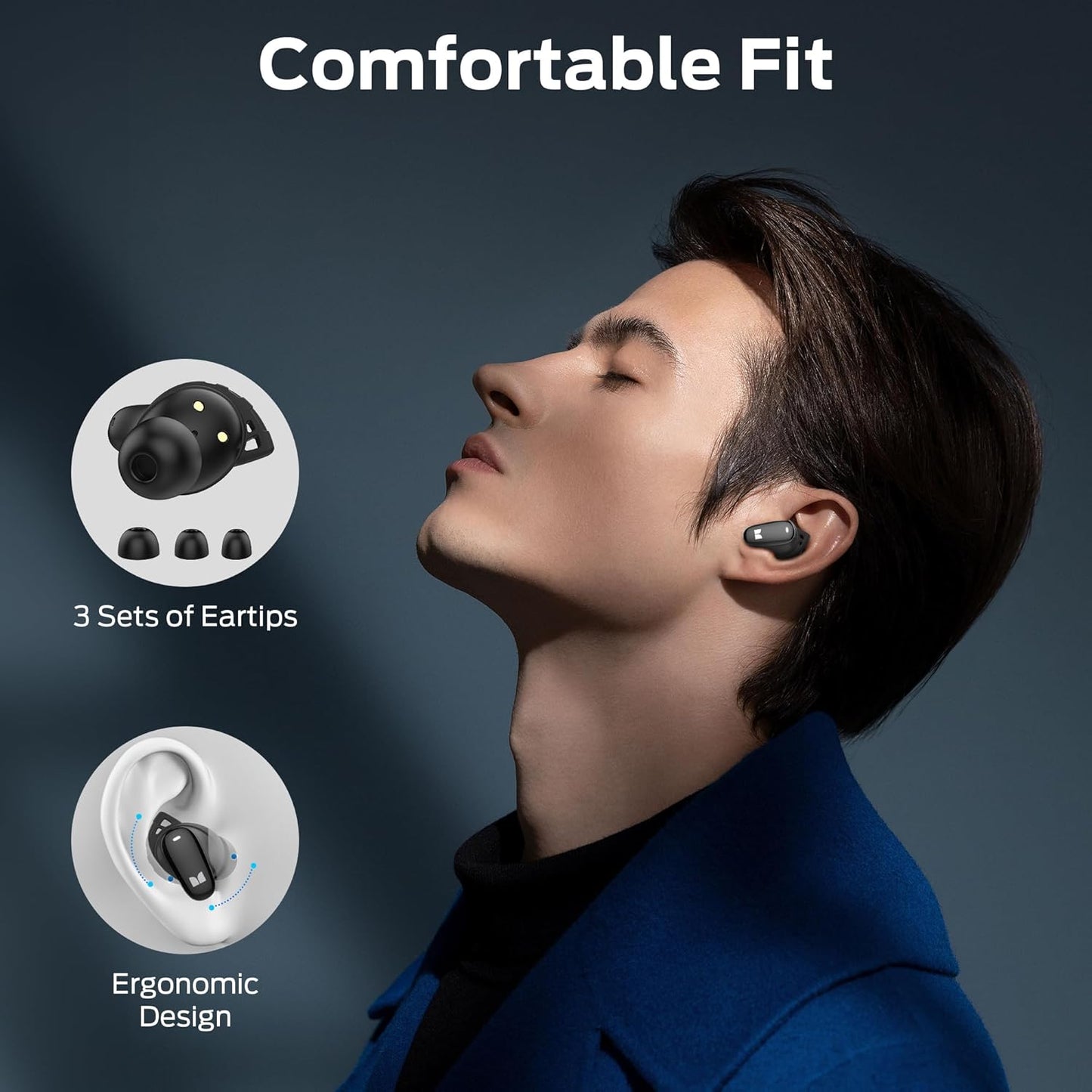 Bluetooth-Headset Monster N-Lite 206, TWS, Schwarz