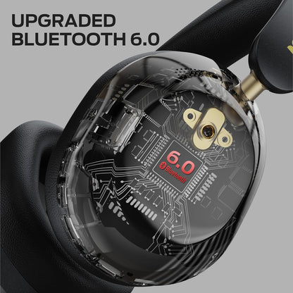 Bluetooth-Headset Monster Persona 6th, MultiPoint, A2DP, ANC, Schwarz