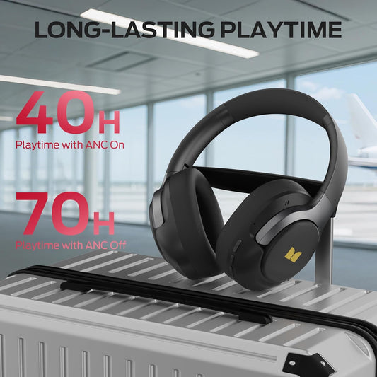 Kit mains libres Bluetooth Monster Persona 5th, MultiPoint, A2DP, ANC, Noir