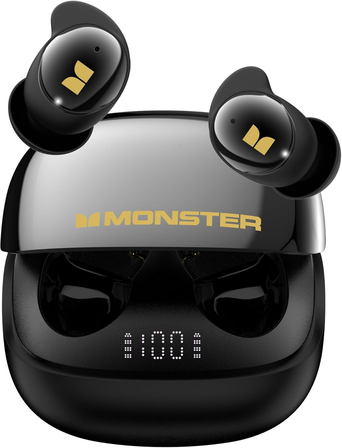 Bluetooth-Freisprecheinrichtung Monster Sleep Ear200, TWS, ANC, Schwarz