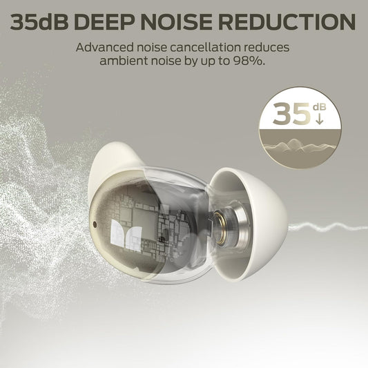 Kit mains libres Bluetooth Monster Sleep Ear200, TWS, ANC, Or