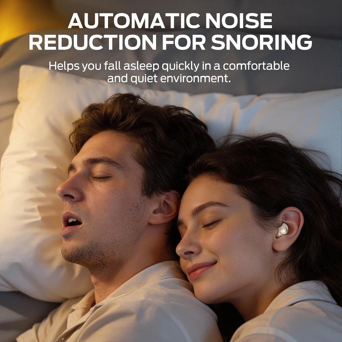 Bluetooth-Headset Monster Sleep Ear200, TWS, ANC, Gold