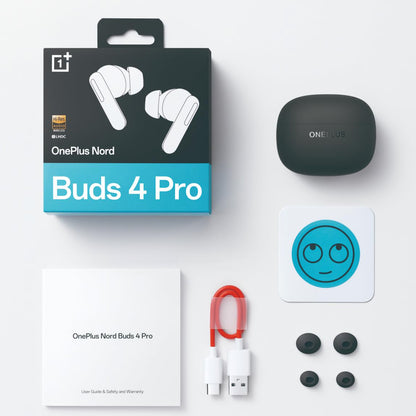 Bluetooth-Headset OnePlus Nord Buds 4 Pro, Schwarz 5481159288