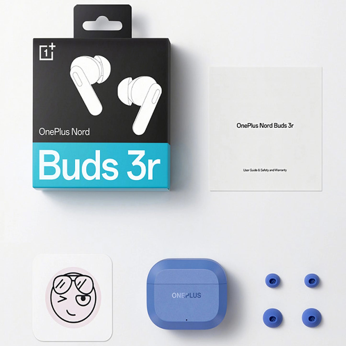 Écouteurs Bluetooth OnePlus Nord Buds 3R, TWS, MultiPoint, Bleu 5481159040