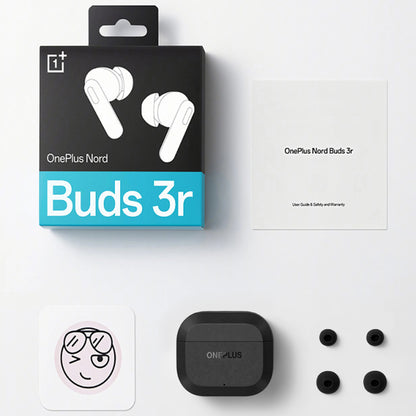 Kit mains libres Bluetooth OnePlus Nord Buds 3R, TWS, MultiPoint, Noir