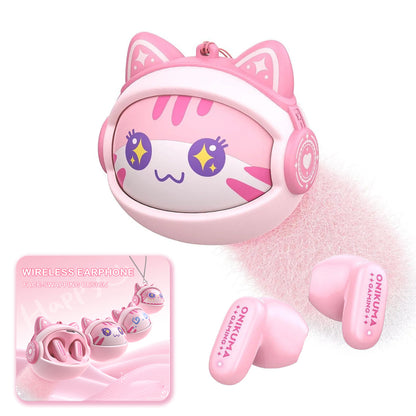 Casque Bluetooth mains libres Onikuma TX603, TWS, Rose