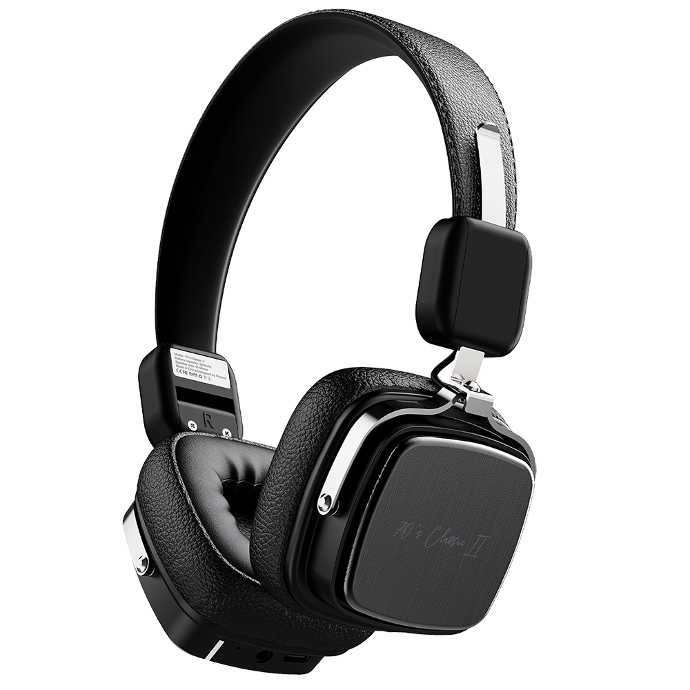 Kit mains libres Bluetooth Proove 70's Classic II, A2DP, Noir