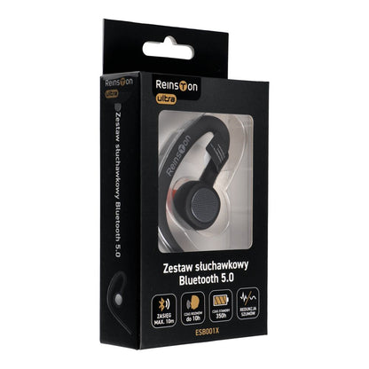 Kit mains libres Bluetooth Reinston ESB001X, MultiPoint, A2DP, Noir
