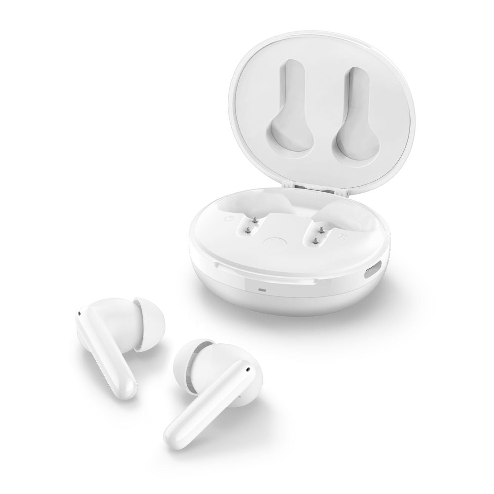 Kit mains libres Bluetooth Spigen SA2400, TWS, ANC, Blanc ASD07962