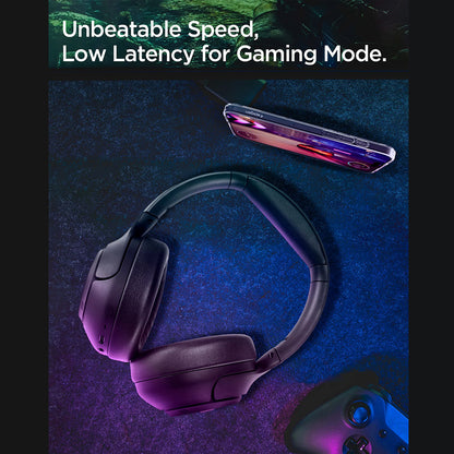 Handsfree Bluetooth Spigen SA2403, A2DP, ANC, Schwarz ASD09691