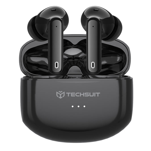Handsfree Bluetooth Techsuit CW1 Audira Pro, TWS, ANC, Black