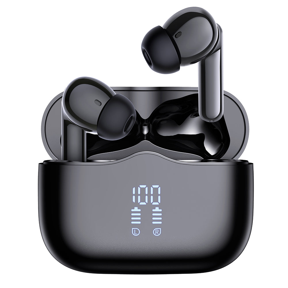 Kit mains libres Bluetooth Techsuit CW2 VelarX One, TWS, ANC, Noir