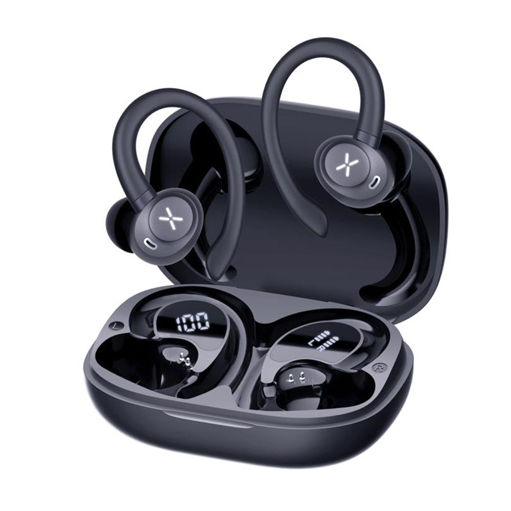 Handsfree Bluetooth Techsuit CW4 AirTune, TWS, Schwarz