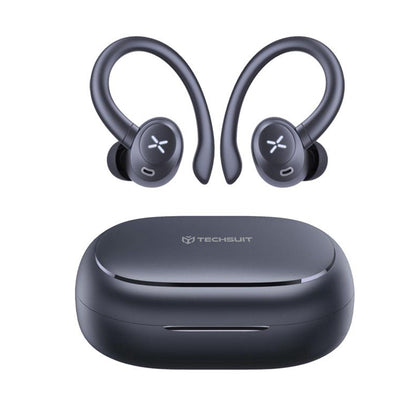 Handsfree Bluetooth Techsuit CW4 AirTune, TWS, Schwarz