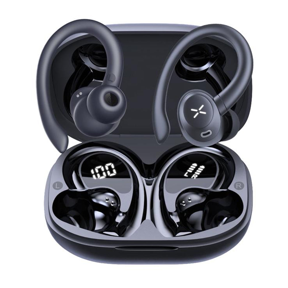 Handsfree Bluetooth Techsuit CW4 AirTune, TWS, Schwarz