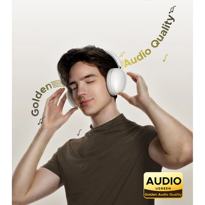 Bluetooth-Freisprecheinrichtung UGREEN HiTune Max 2 HP205, MultiPoint, A2DP, ANC, Schwarz