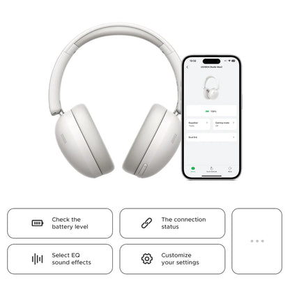 Bluetooth-Freisprecheinrichtung UGREEN HiTune Max 2 HP205, MultiPoint, A2DP, ANC, Schwarz