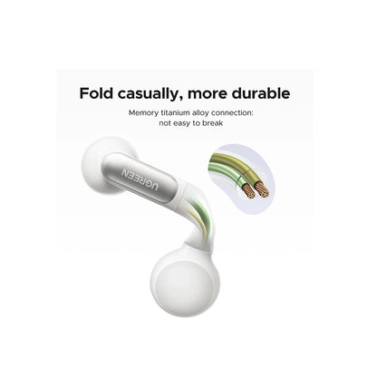 Kit mains libres Bluetooth UGREEN HiTune S5 True WS210, TWS, Blanc