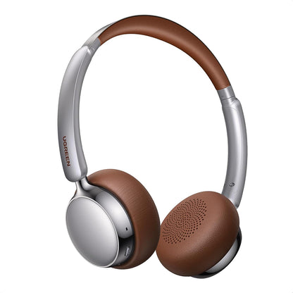 Casque Bluetooth mains libres UGREEN HiTune Studio Plus HP207, A2DP, ANC, Marron