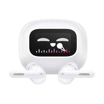 Handsfree Bluetooth UGREEN HiTune T6 Magic WS211, TWS, ANC, MultiPoint, Weiß
