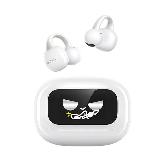 Kit mains libres Bluetooth UGREEN S6 ClipBuds Magic WS208, TWS, Blanc