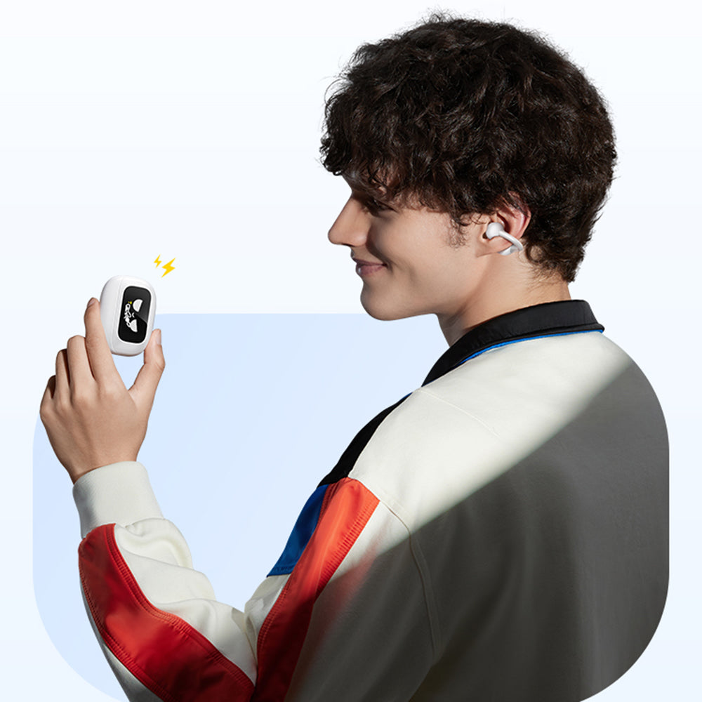 Handsfree Bluetooth UGREEN S6 ClipBuds Magic WS208, TWS, Weiß