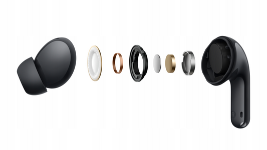 Kit mains libres Bluetooth Xiaomi Redmi Buds 8 Lite, TWS, ANC, Noir BHR08OMGL