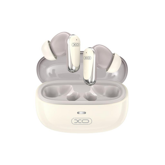 Kit mains libres Bluetooth XO Design G42, TWS, ANC, Beige
