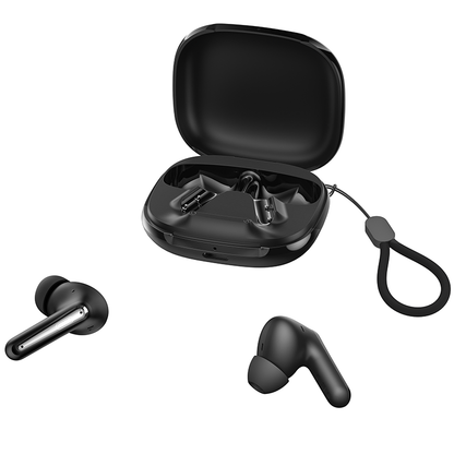 Casque Bluetooth XO Design G53, TWS, ANC, Noir