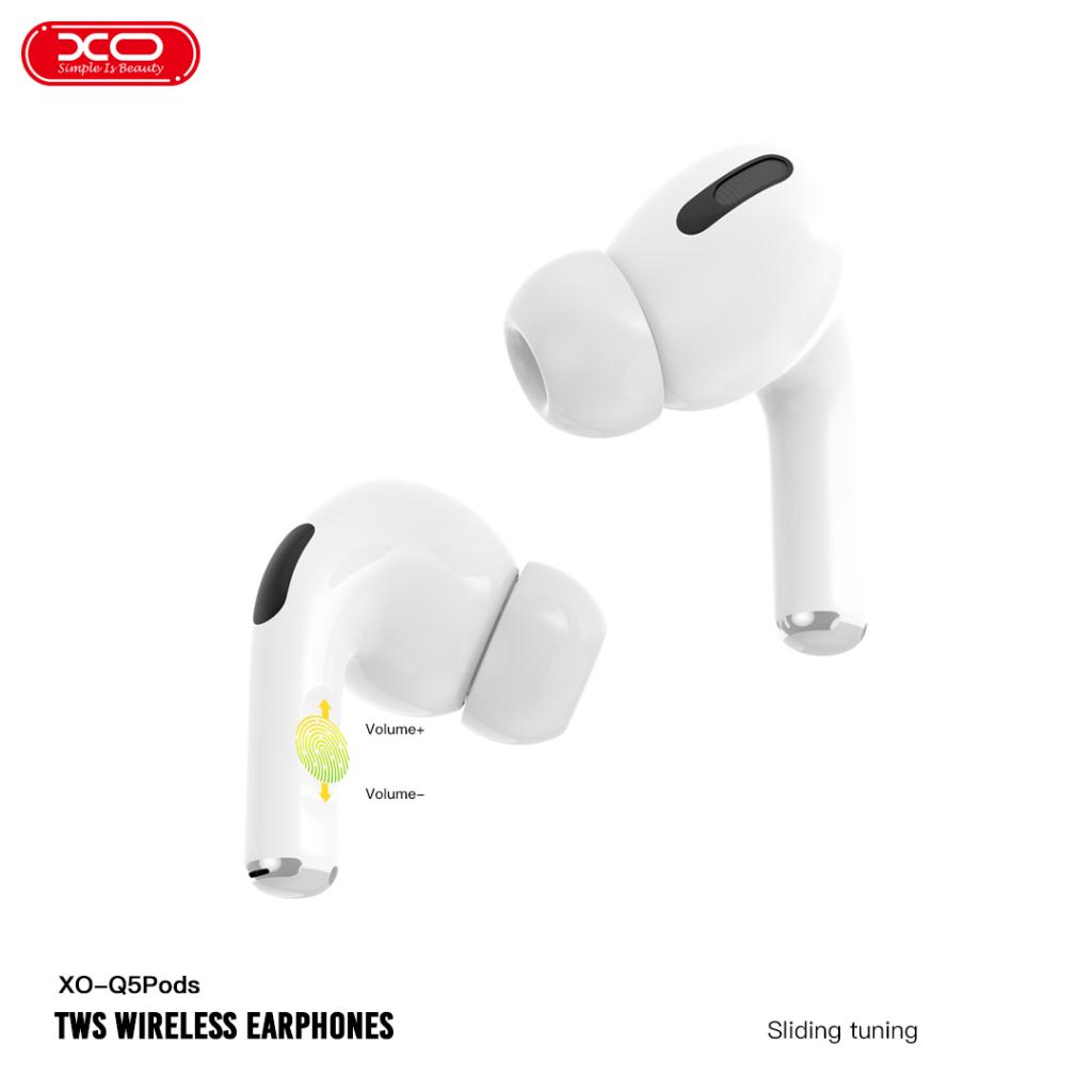 Handsfree Bluetooth XO Design Q5 Pods, TWS, Weiß