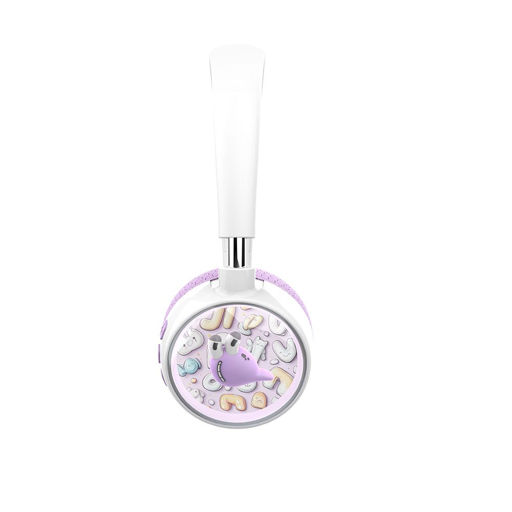 Handsfree Bluetooth XO Design BE57 Cartoon Kids, A2DP, Purple