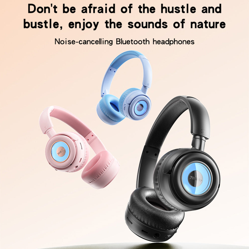 Handsfree Bluetooth Yesido EP06 Kids, A2DP, Schwarz