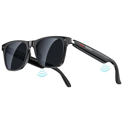 Handsfree Bluetooth Yesido IO35, Unisex-Sonnenbrillen-Typ, A2DP, Schwarz