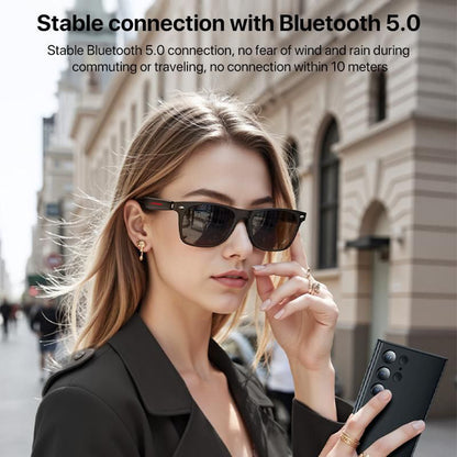 Handsfree Bluetooth Yesido IO35, Unisex-Sonnenbrillen-Typ, A2DP, Schwarz