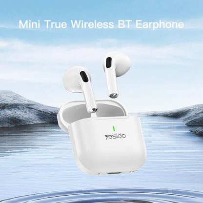 Kit mains libres Bluetooth Yesido TWS17, TWS, Blanc