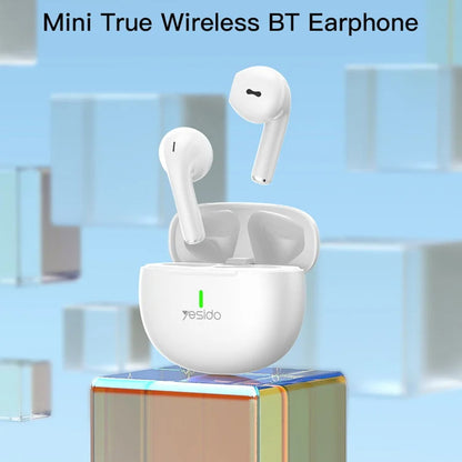 Handsfree Bluetooth Yesido TWS18, TWS, Weiß