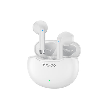 Handsfree Bluetooth Yesido TWS21, TWS, Weiß