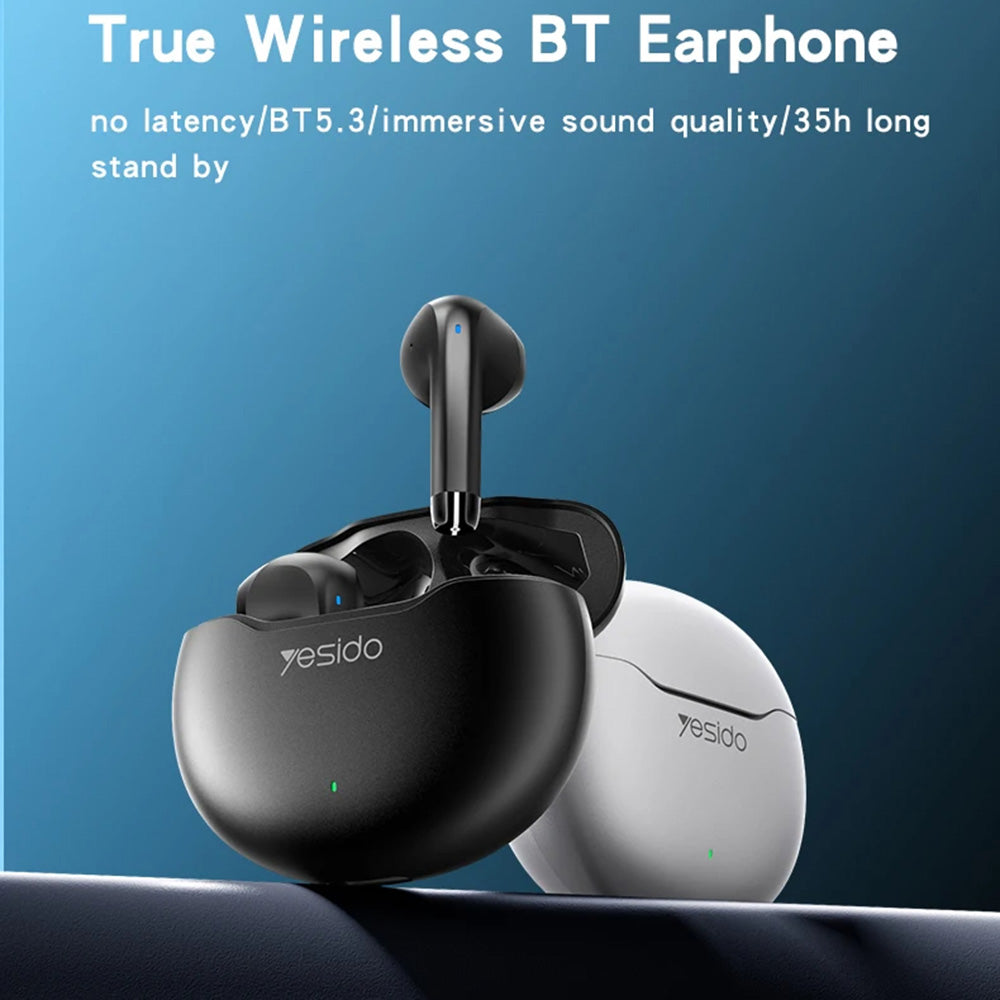 Kit mains libres Bluetooth Yesido TWS21, TWS, Noir